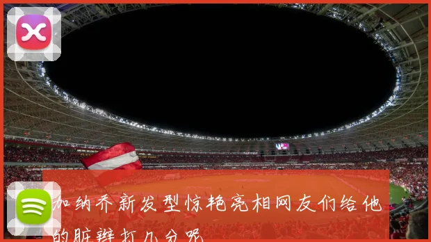 加纳乔新发型惊艳亮相网友们给他的脏辫打几分呢