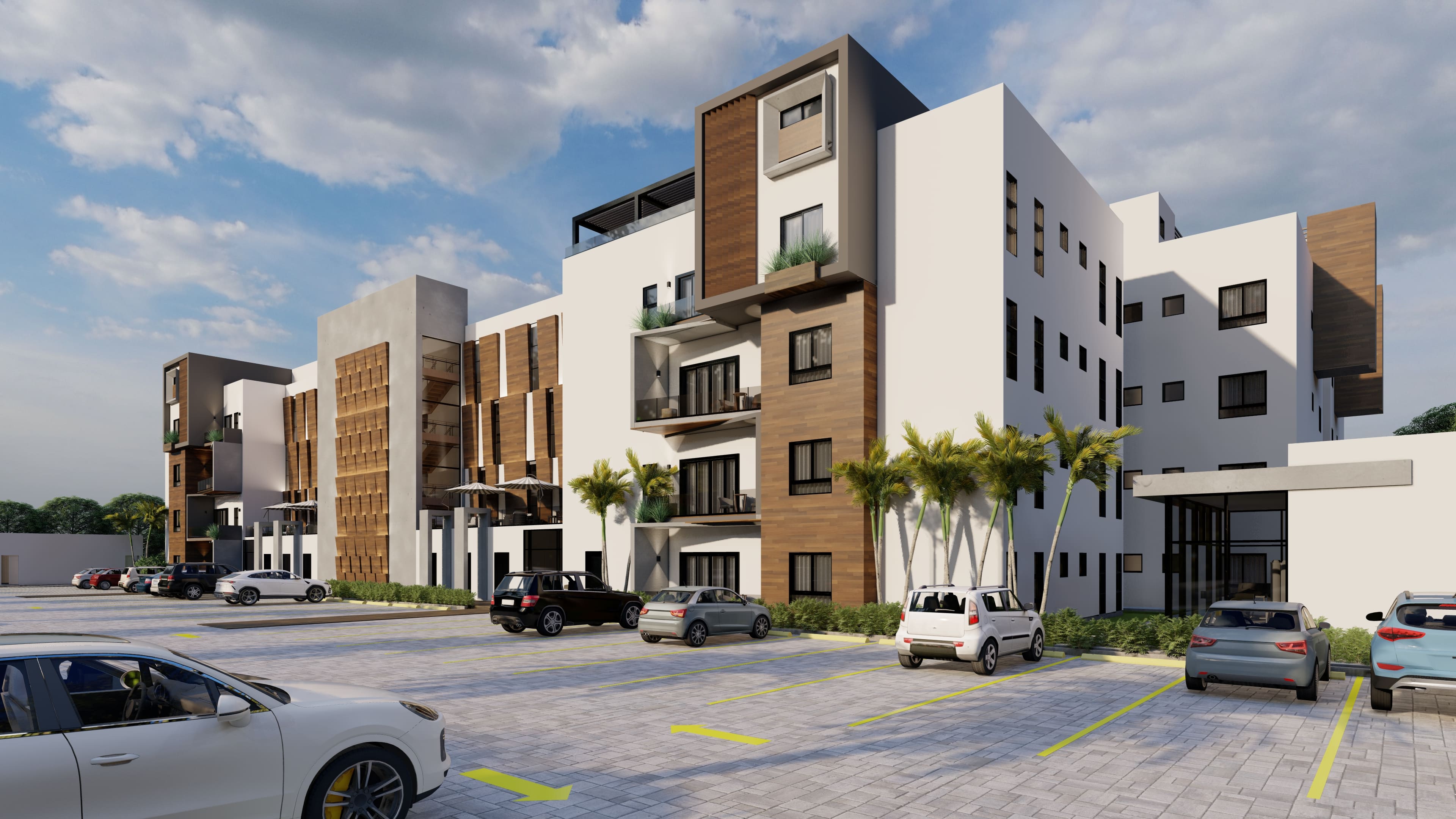 Apartamentos en construcción en Punta Cana