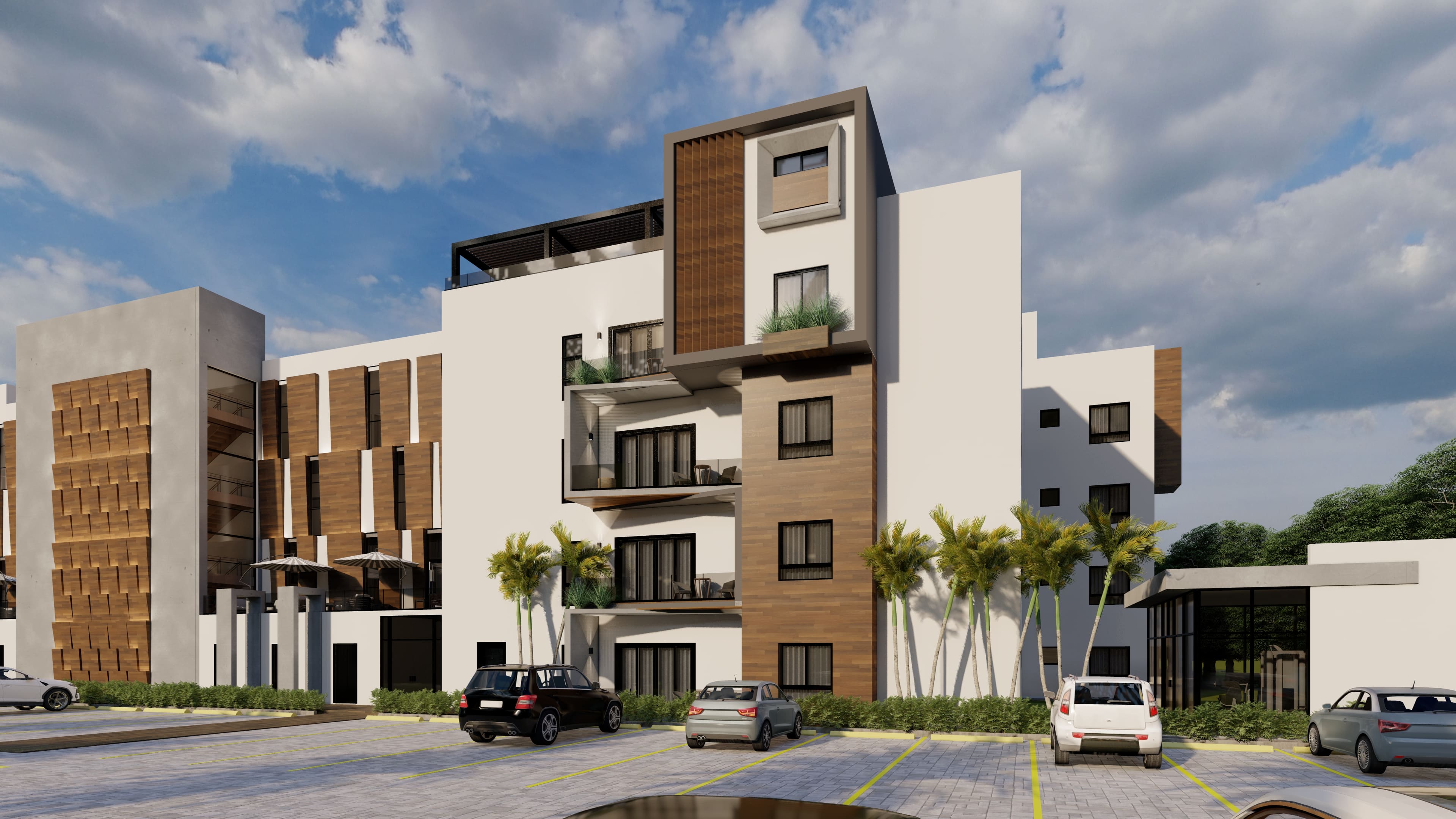 Apartamentos en construcción en Punta Cana